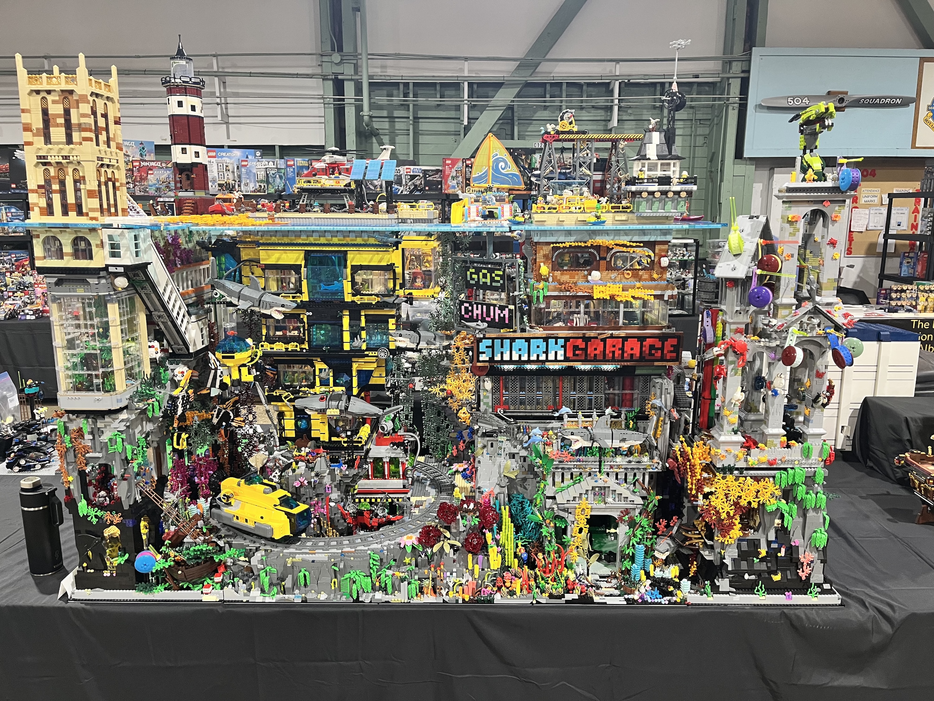 Shark Garage MOC